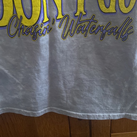 TLC Tie-dyed T-Shirt, “Don’t Go Chasin’ Waterfalls”, Sz. M, 100% Cotton NWT - Picture 5 of 7